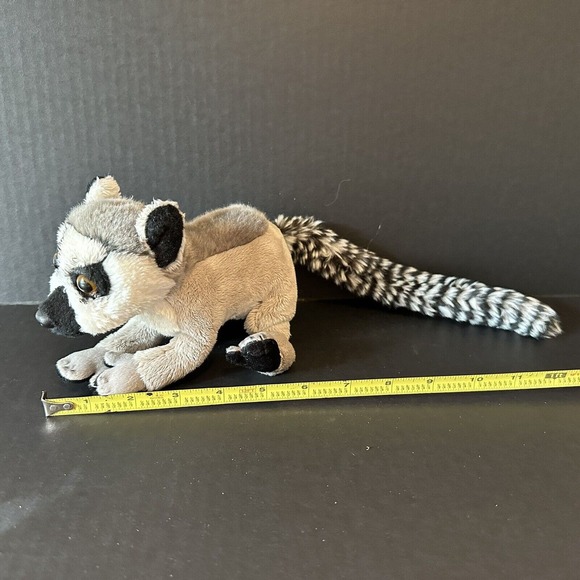 SOS Save our Space Ring Tailed Lemur 2003 Stuffed Animal/Plush 12" CLEAN-VTG - Picture 11 of 12